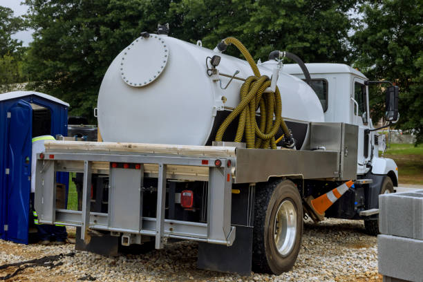 Porta potty delivery and setup in Marks, MS